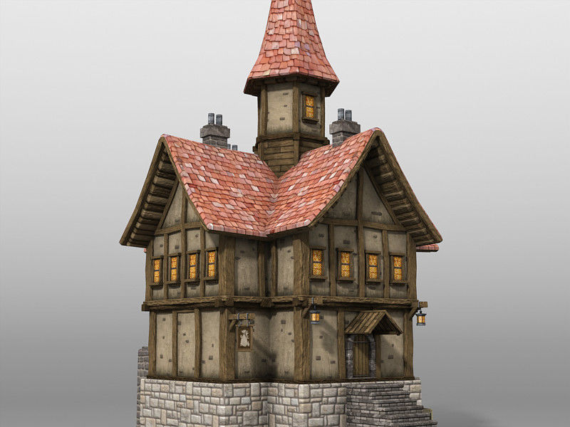 Adventure Village 2 Low-poly 3D model_12