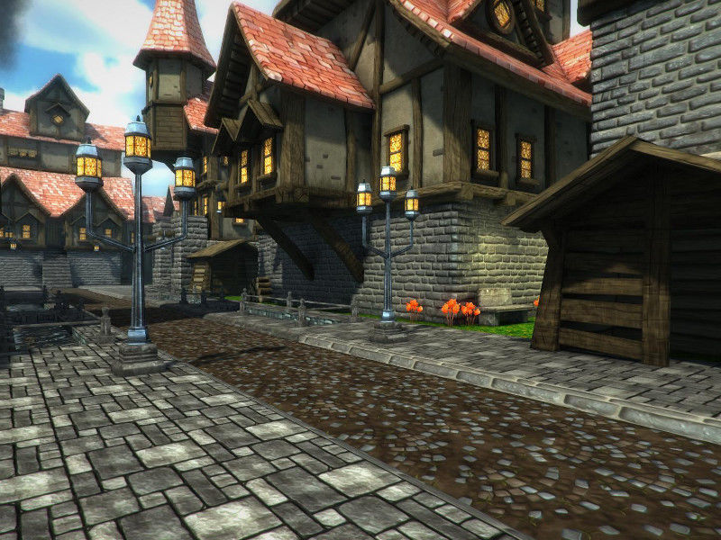 Adventure Village 2 Low-poly 3D model_1