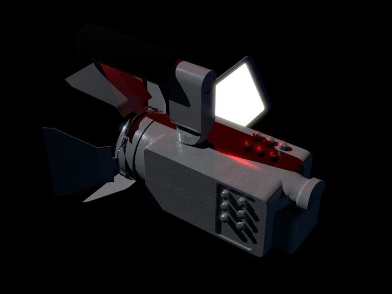 Virtual Studio Low-poly 3D model_15