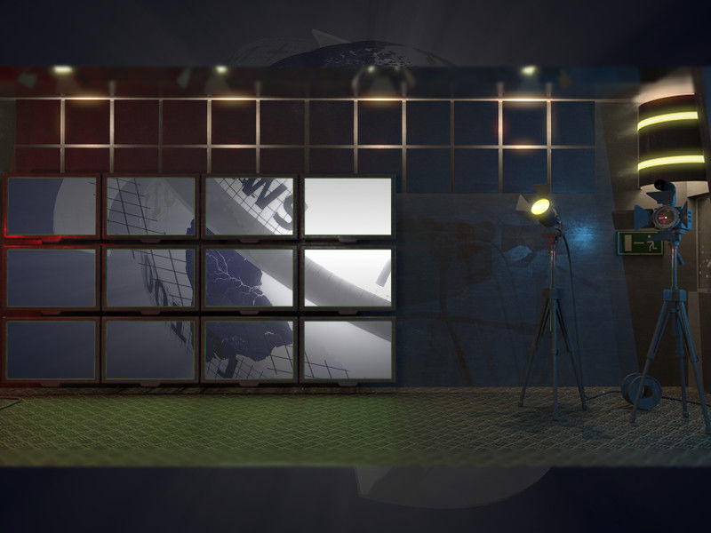 Virtual Studio Low-poly 3D model_14