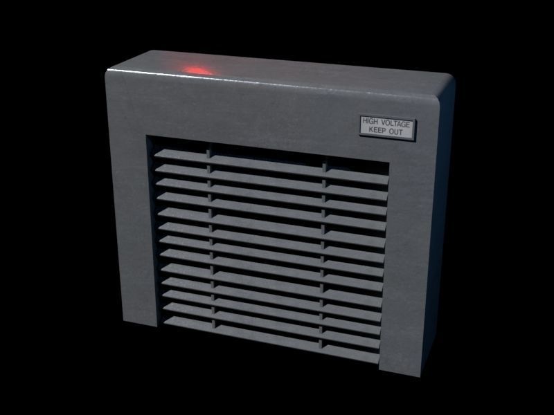 Virtual Studio Low-poly 3D model_5