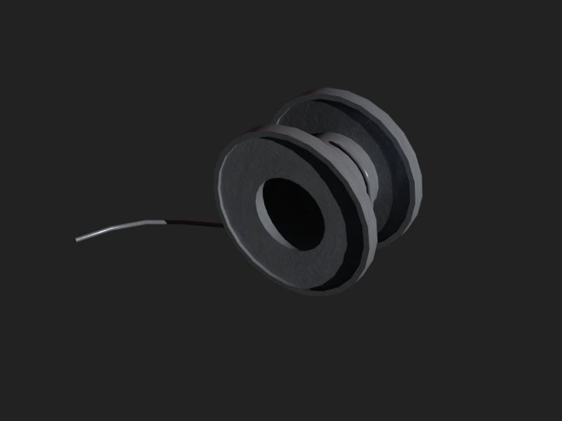 Virtual Studio Low-poly 3D model_11