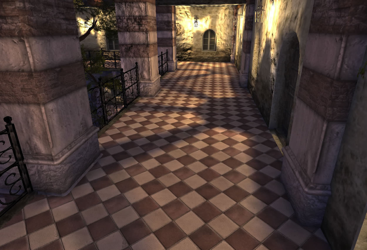 Villa Toscana Low-poly 3D model_5