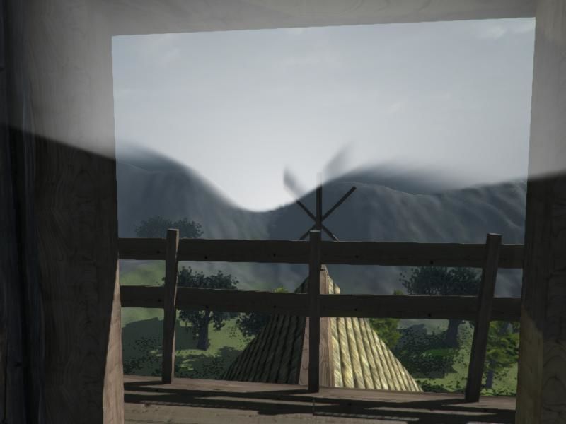 Viking Church Low-poly 3D model_6