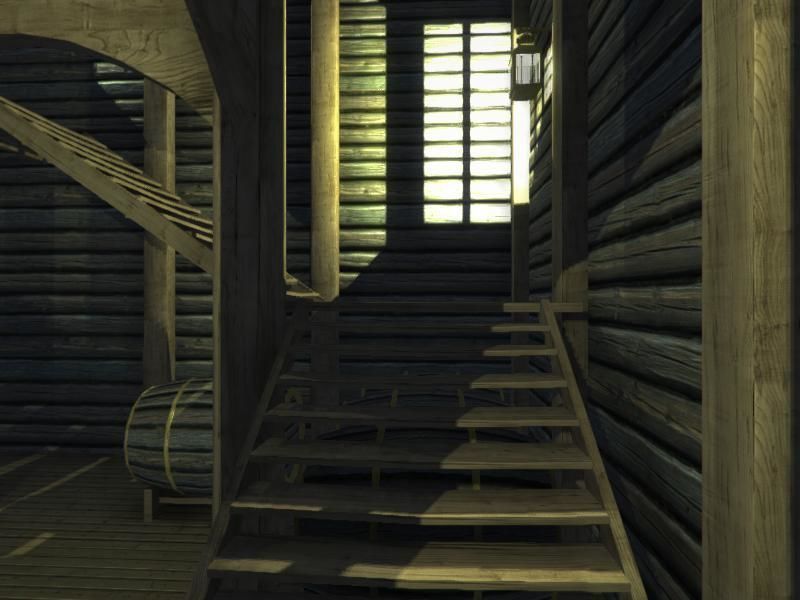 Viking Church Low-poly 3D model_16