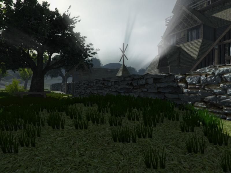 Viking Church Low-poly 3D model_19