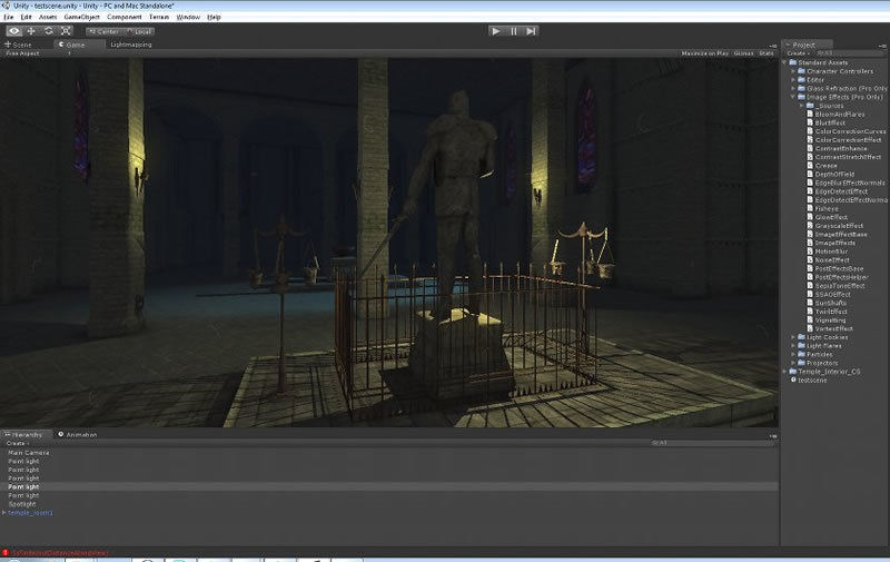 Temple CS Low-poly 3D model_8