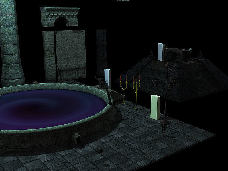 Temple CS Low-poly 3D model_12