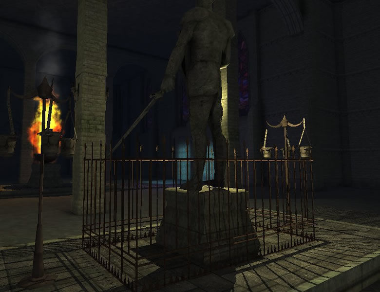 Temple CS Low-poly 3D model_7