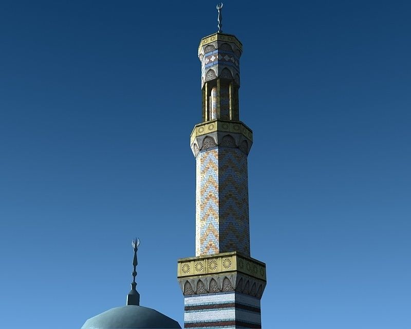 Sultan Palace Low-poly 3D model_3