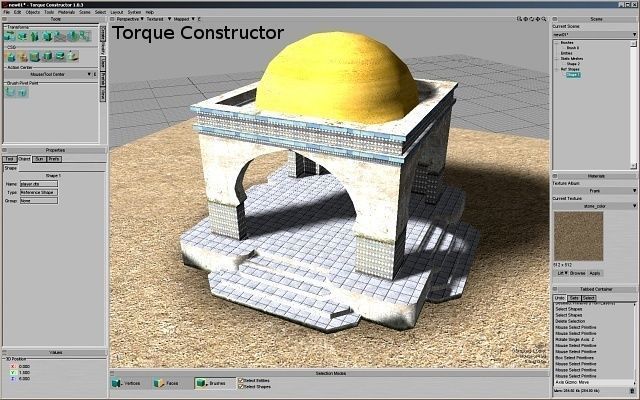 Sultan Palace Low-poly 3D model_10