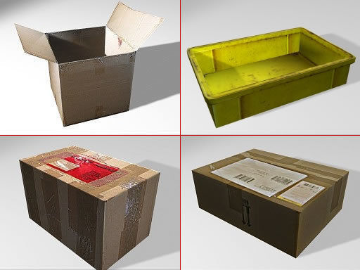 Storage Models Low-poly 3D model_4