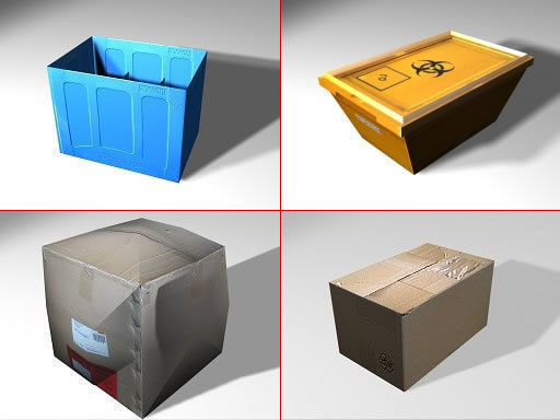 Storage Models Low-poly 3D model_3