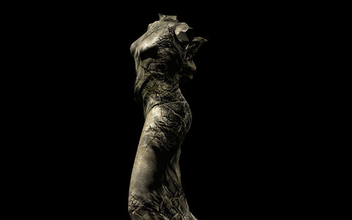 Statues Pack  Low-poly 3D model_16