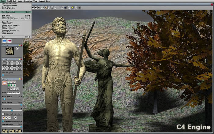 Statues Pack  Low-poly 3D model_17