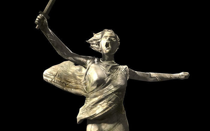 Statues Pack  Low-poly 3D model_3