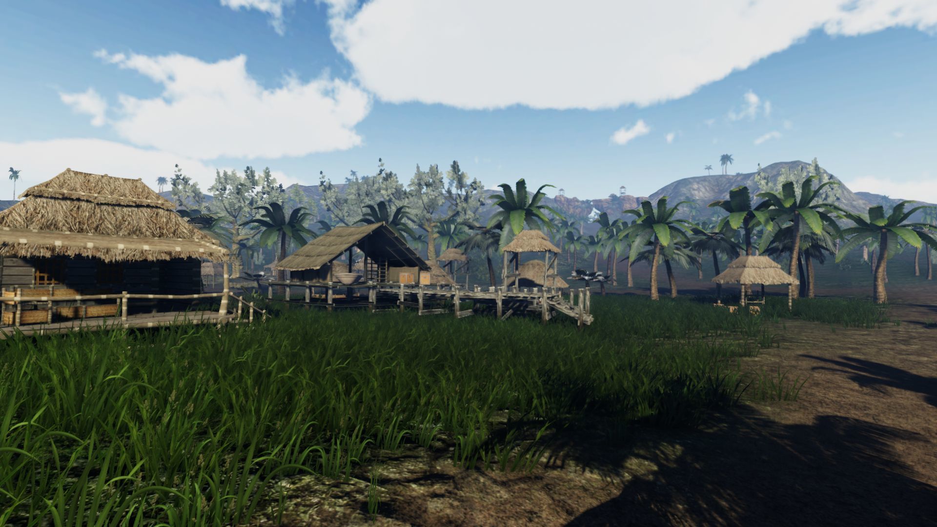 Tiki Island Updated Low-poly 3D model_14