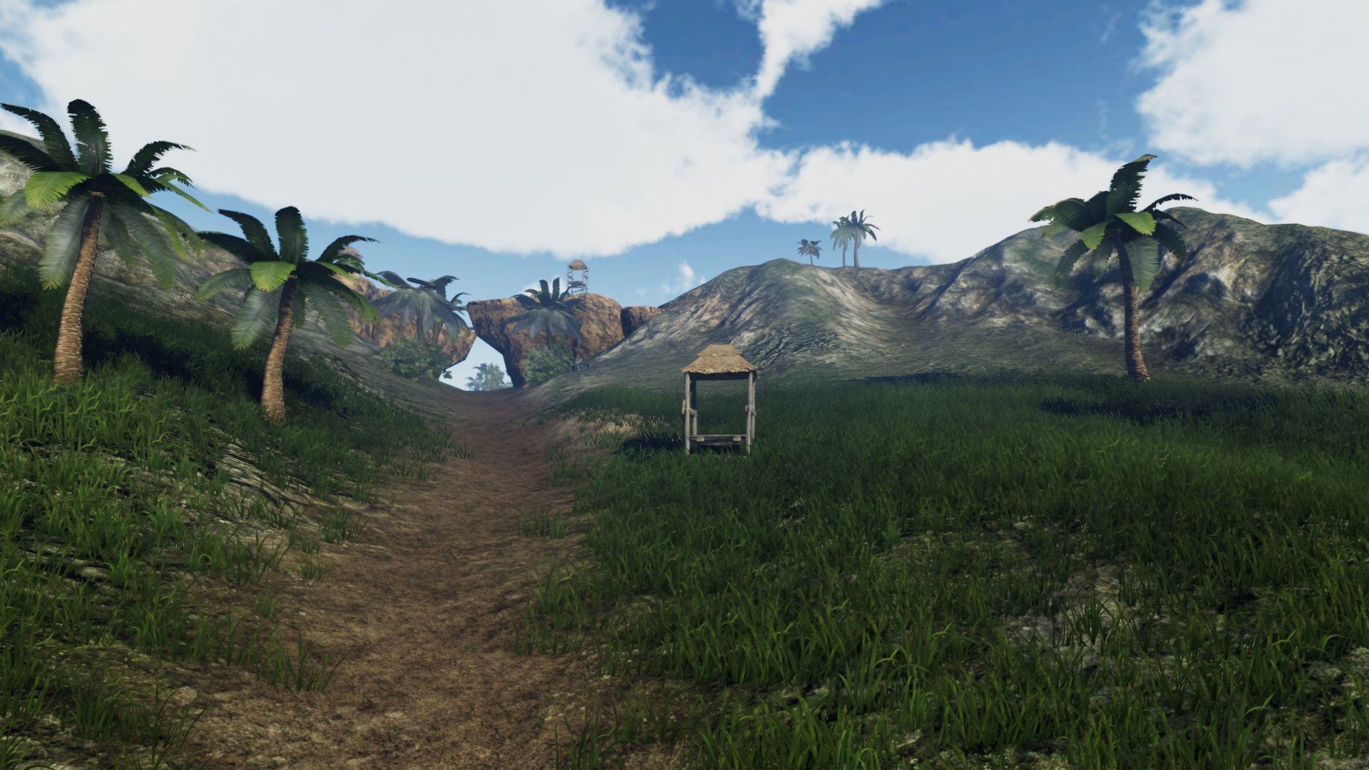 Tiki Island Updated Low-poly 3D model_24