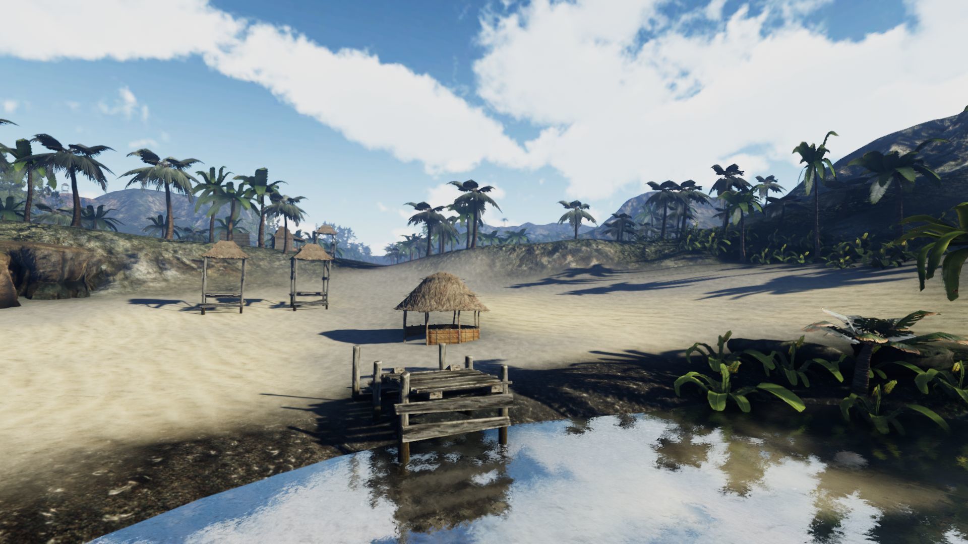 Tiki Island Updated Low-poly 3D model_13