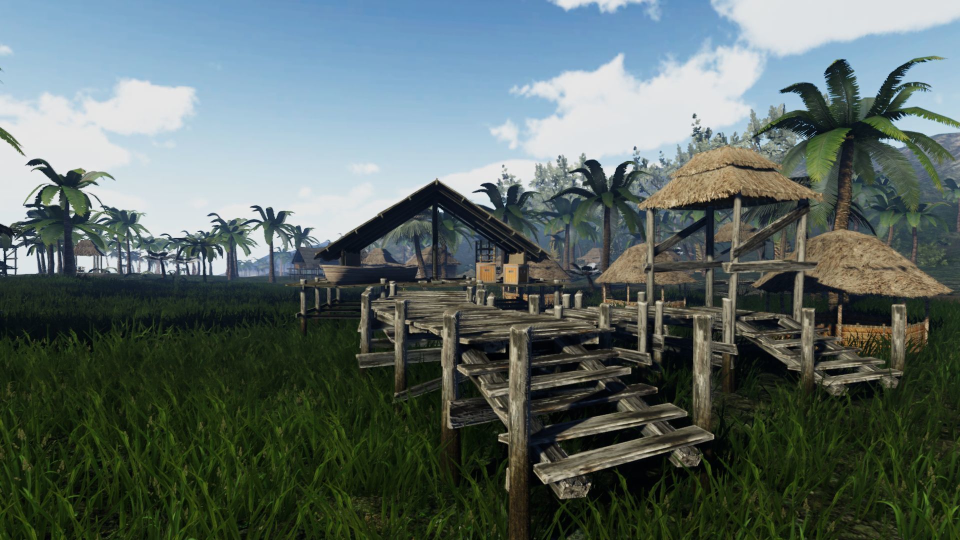 Tiki Island Updated Low-poly 3D model_16