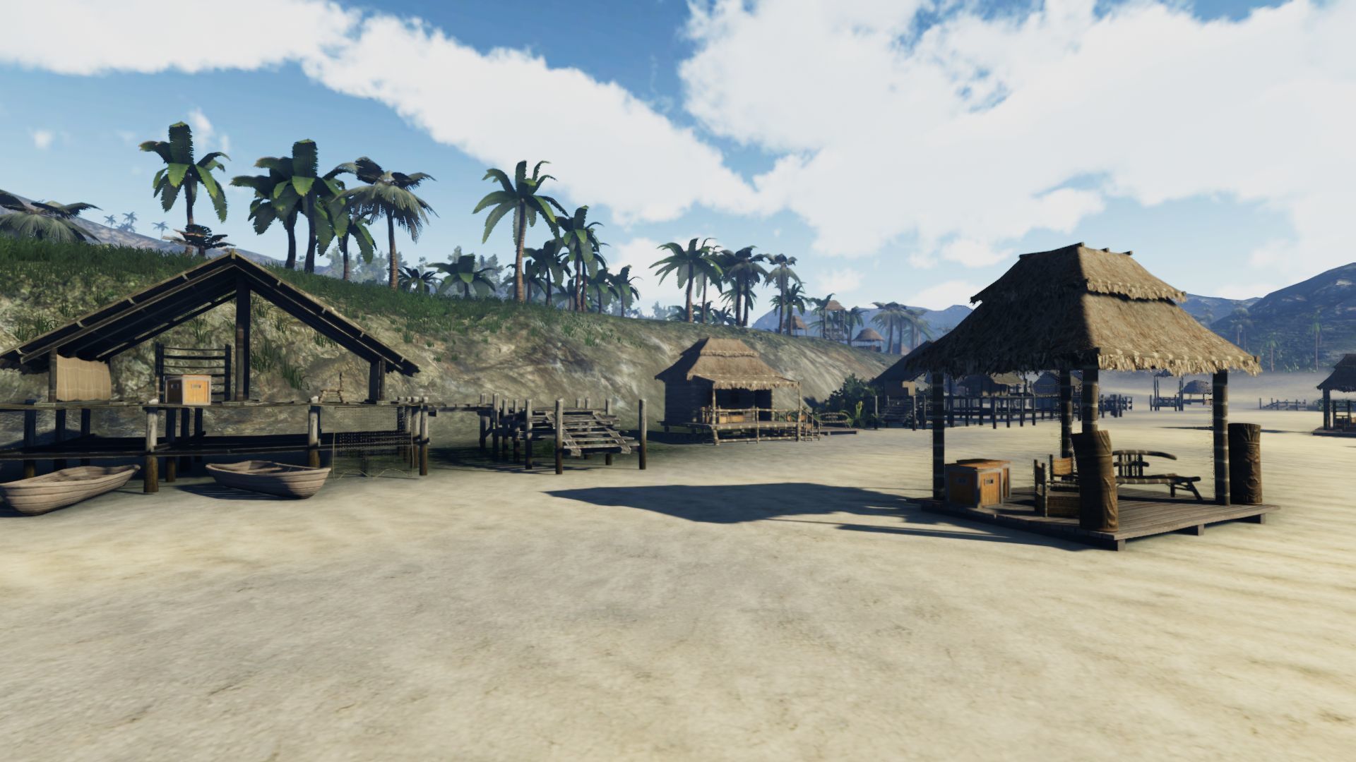 Tiki Island Updated Low-poly 3D model_5