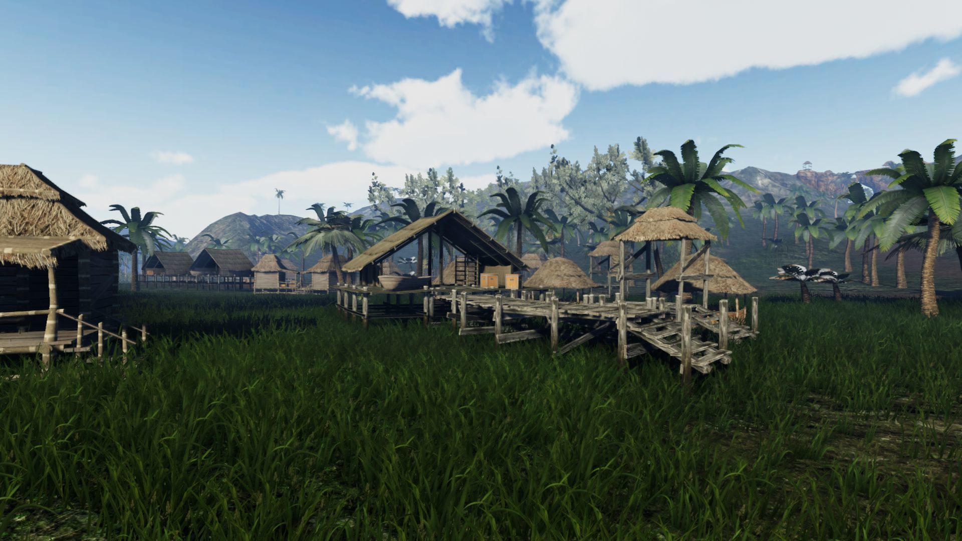 Tiki Island Updated Low-poly 3D model_15