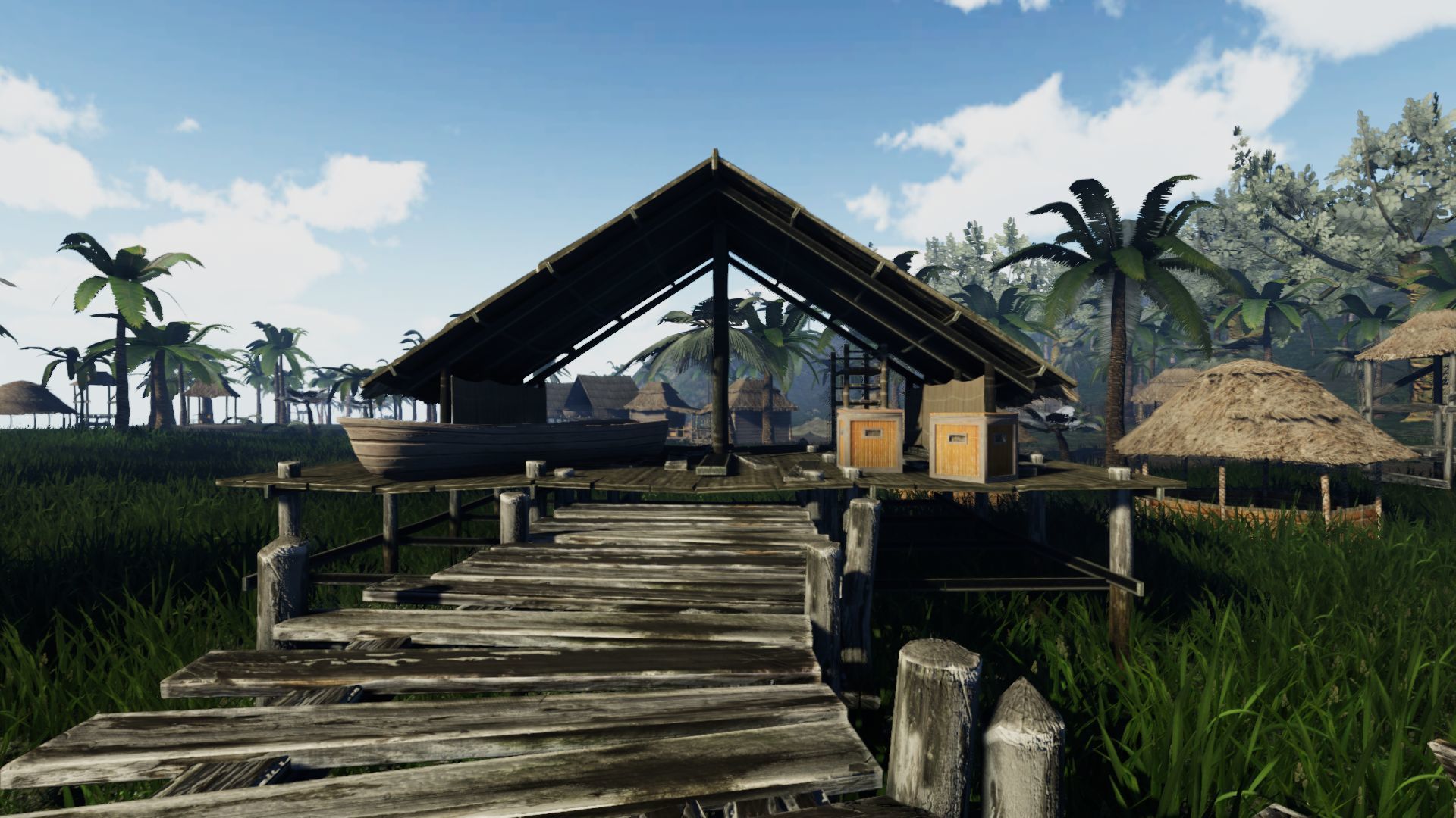 Tiki Island Updated Low-poly 3D model_17