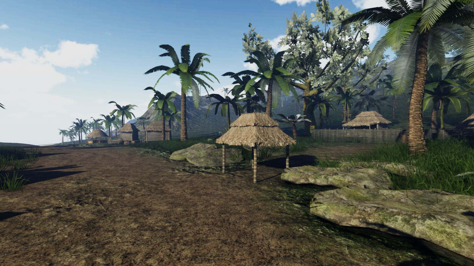 Tiki Island Updated Low-poly 3D model_20