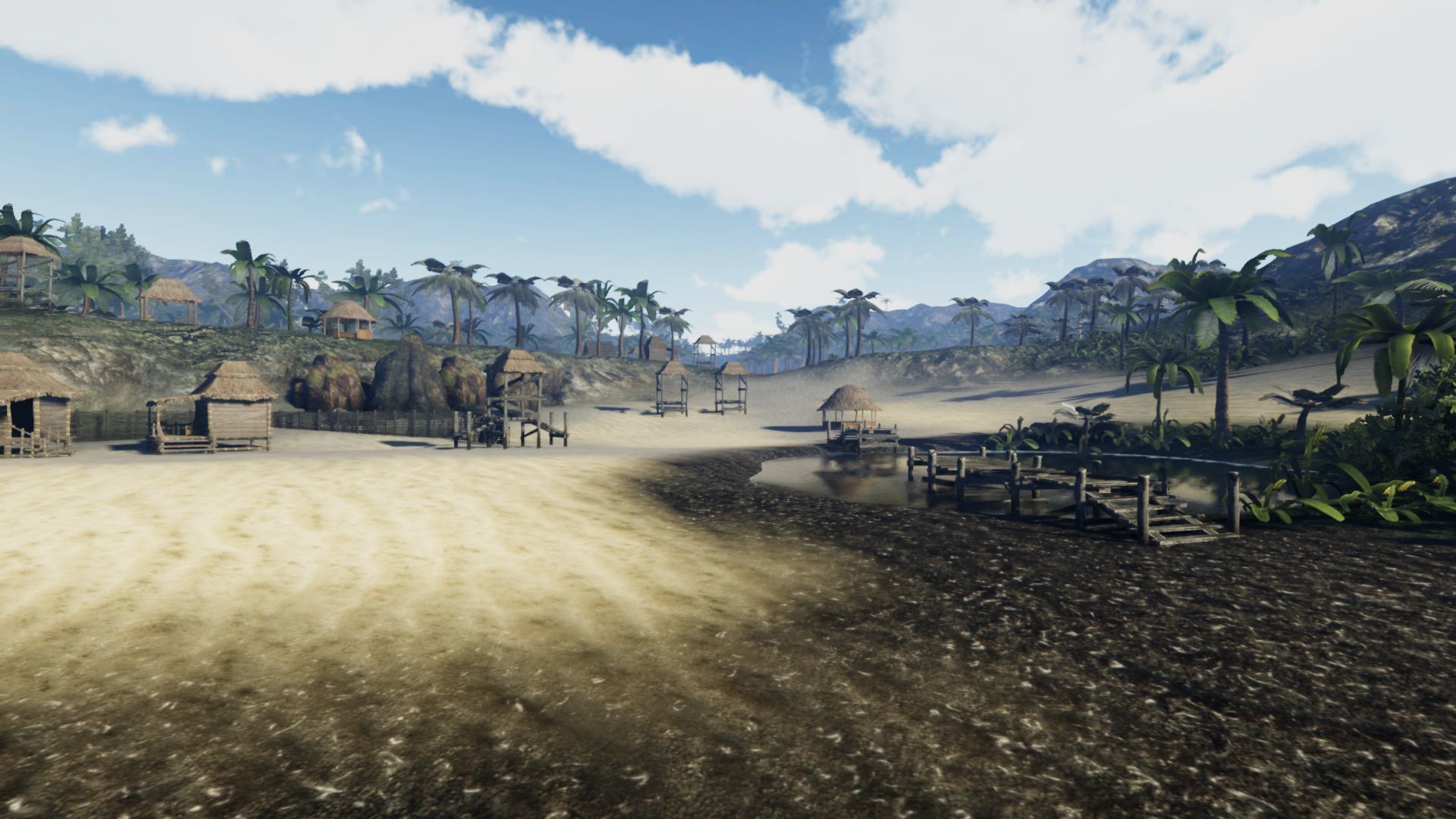 Tiki Island Updated Low-poly 3D model_10