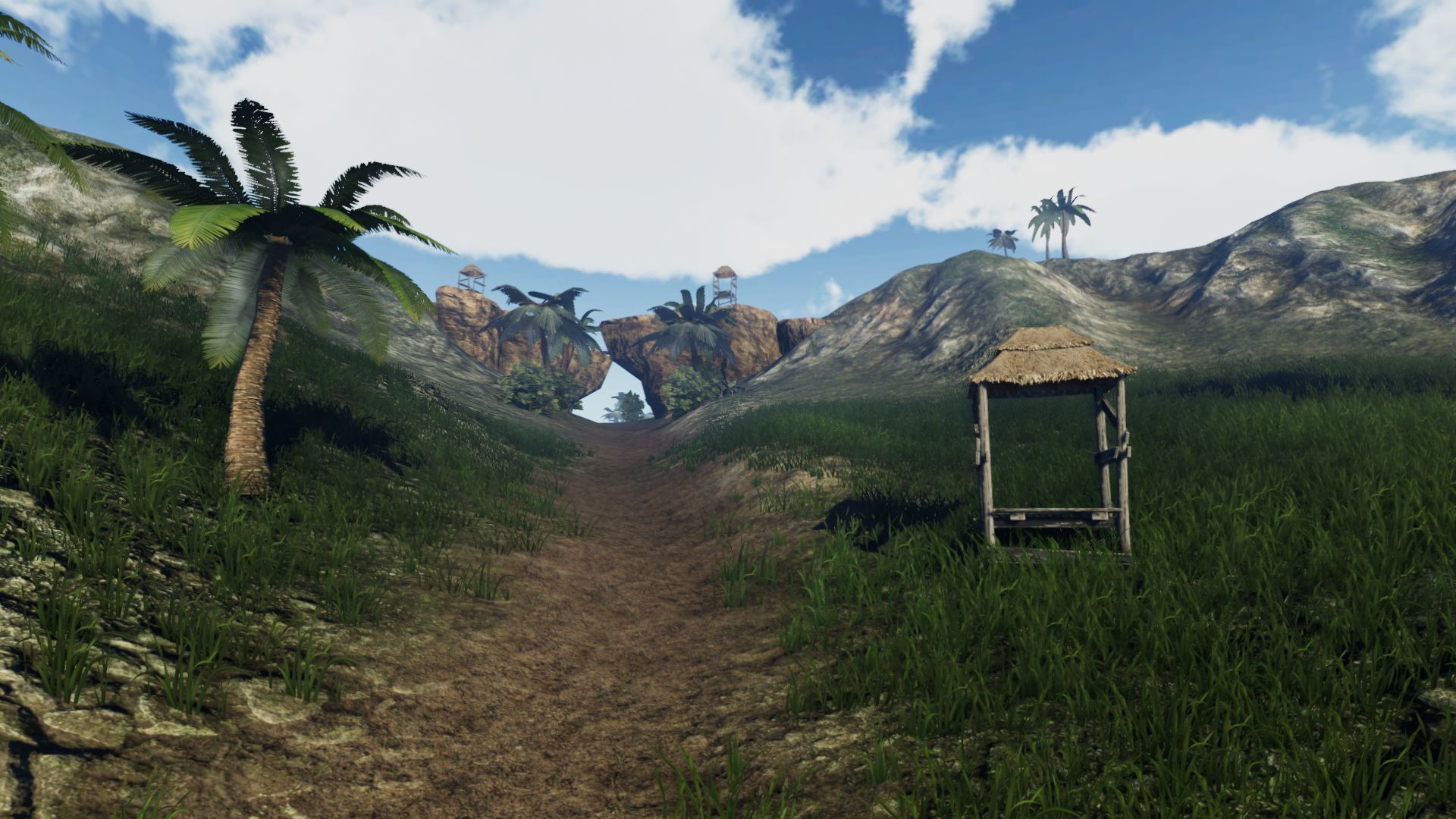 Tiki Island Updated Low-poly 3D model_25