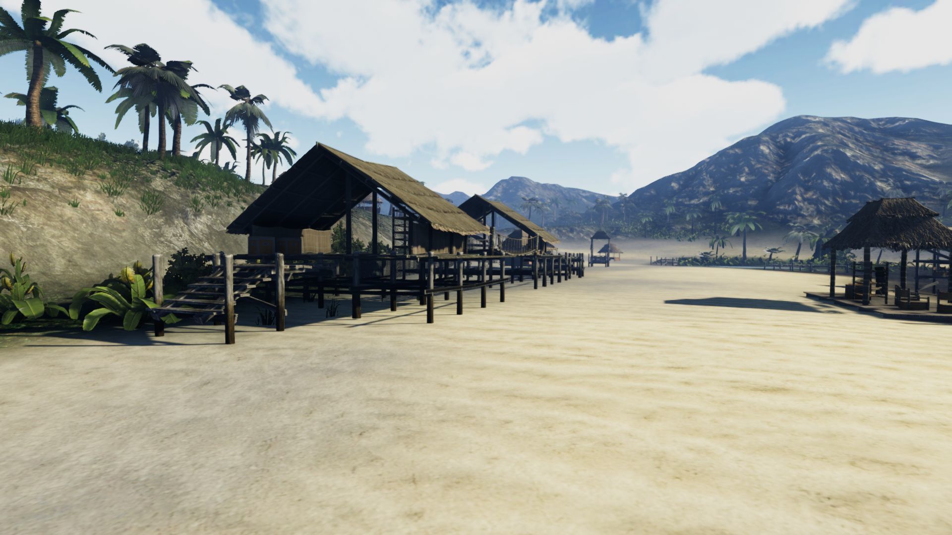 Tiki Island Updated Low-poly 3D model_6