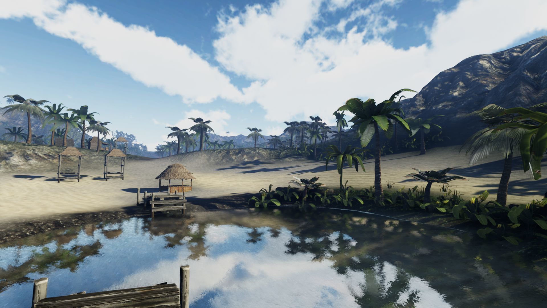 Tiki Island Updated Low-poly 3D model_12