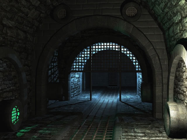 Sewer Set prison cell Low-poly 3D model_1