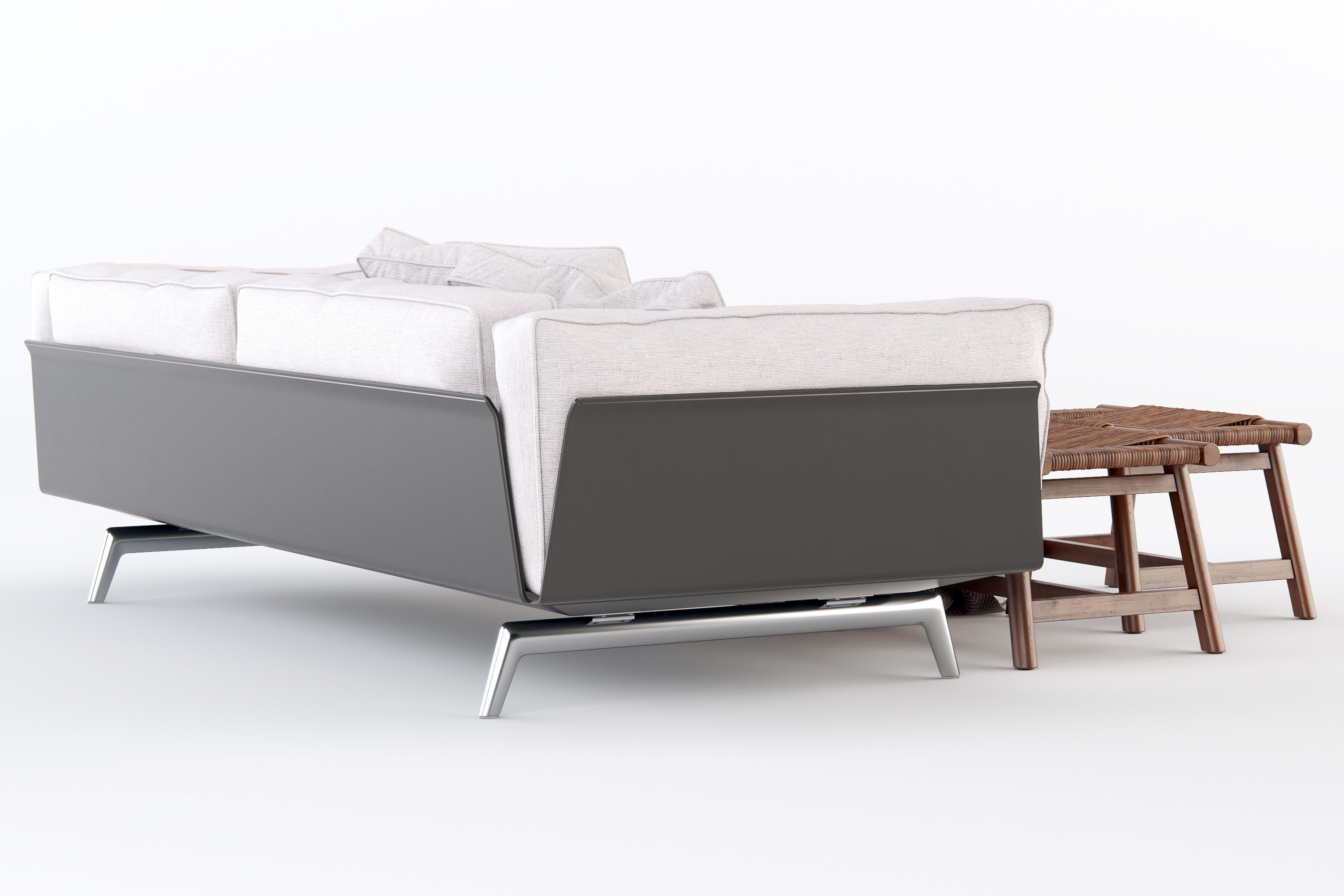 Flexform Este sofa 3D model_5