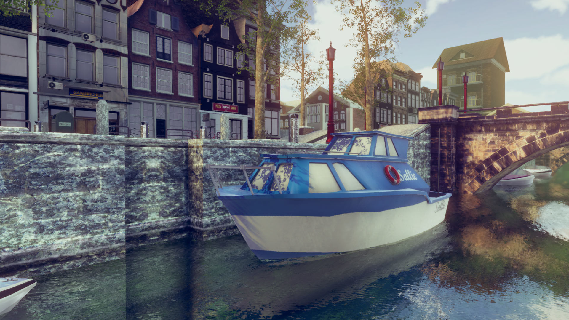 Modern City 4 Low-poly 3D model_8