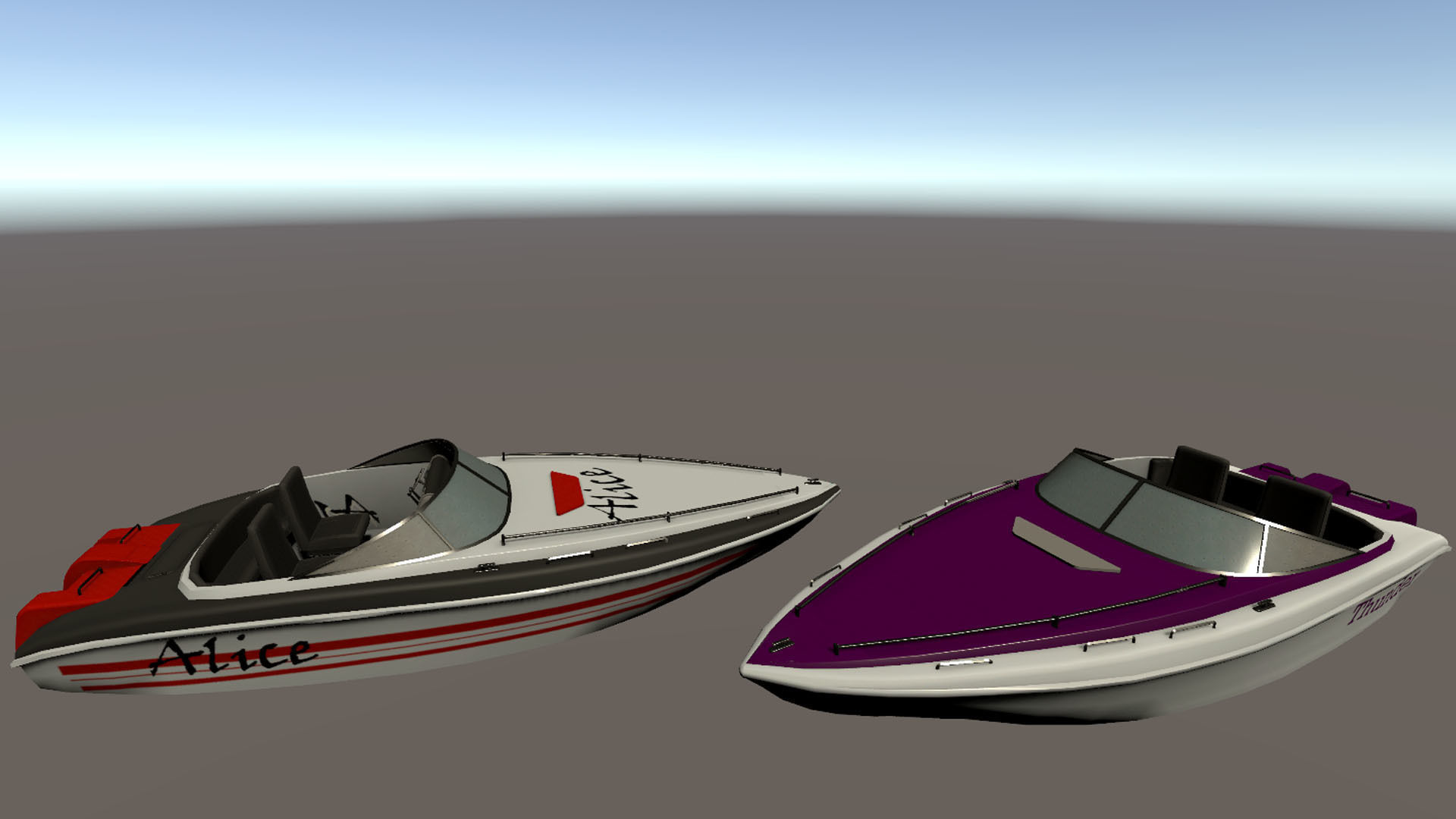 Modern City 4 Low-poly 3D model_11