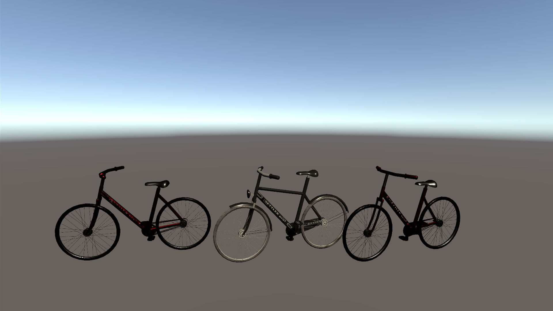 Modern City 4 Low-poly 3D model_9