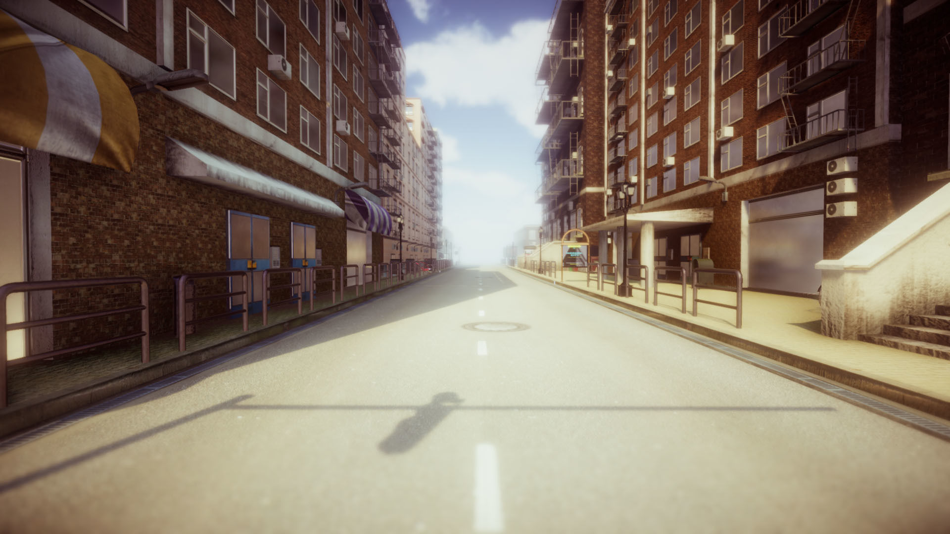 Modern City 3 UPDATE Low-poly 3D model_8