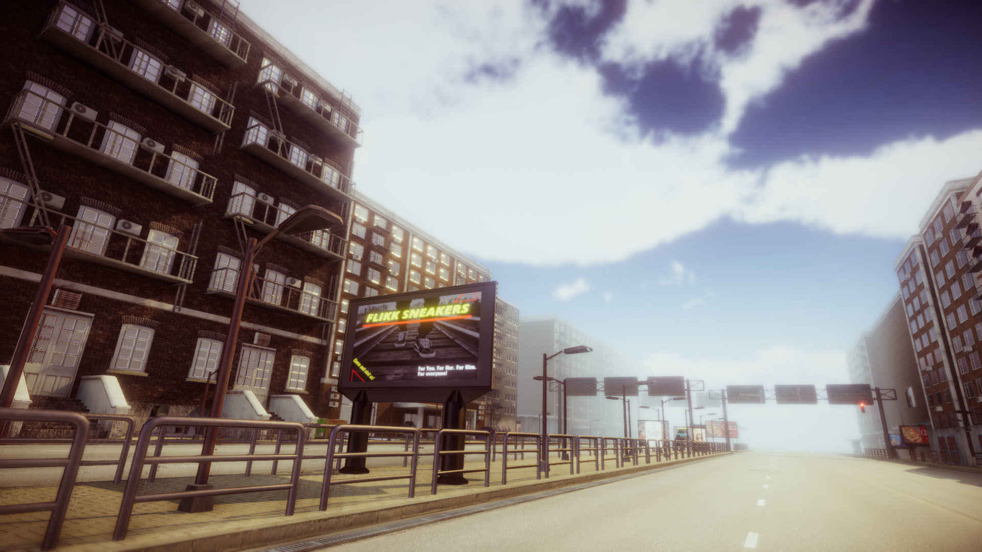 Modern City 3 UPDATE Low-poly 3D model_14