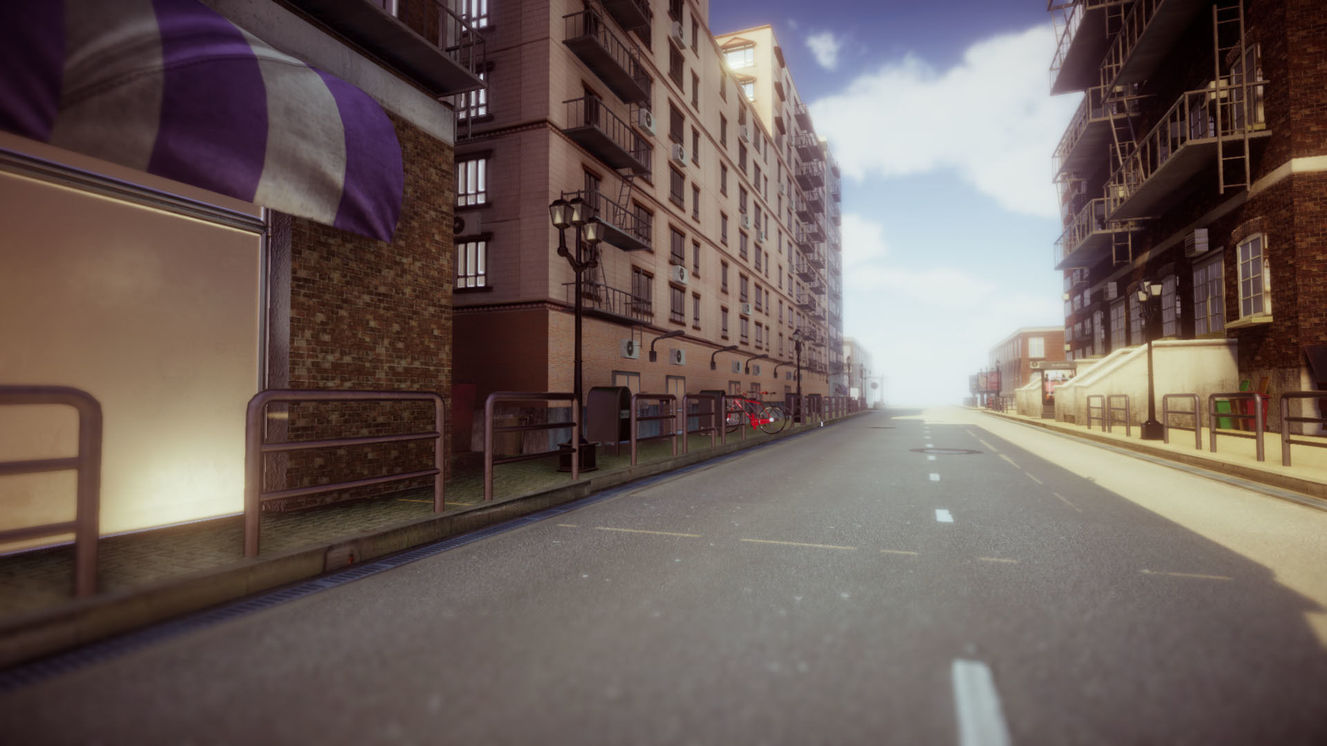 Modern City 3 UPDATE Low-poly 3D model_15