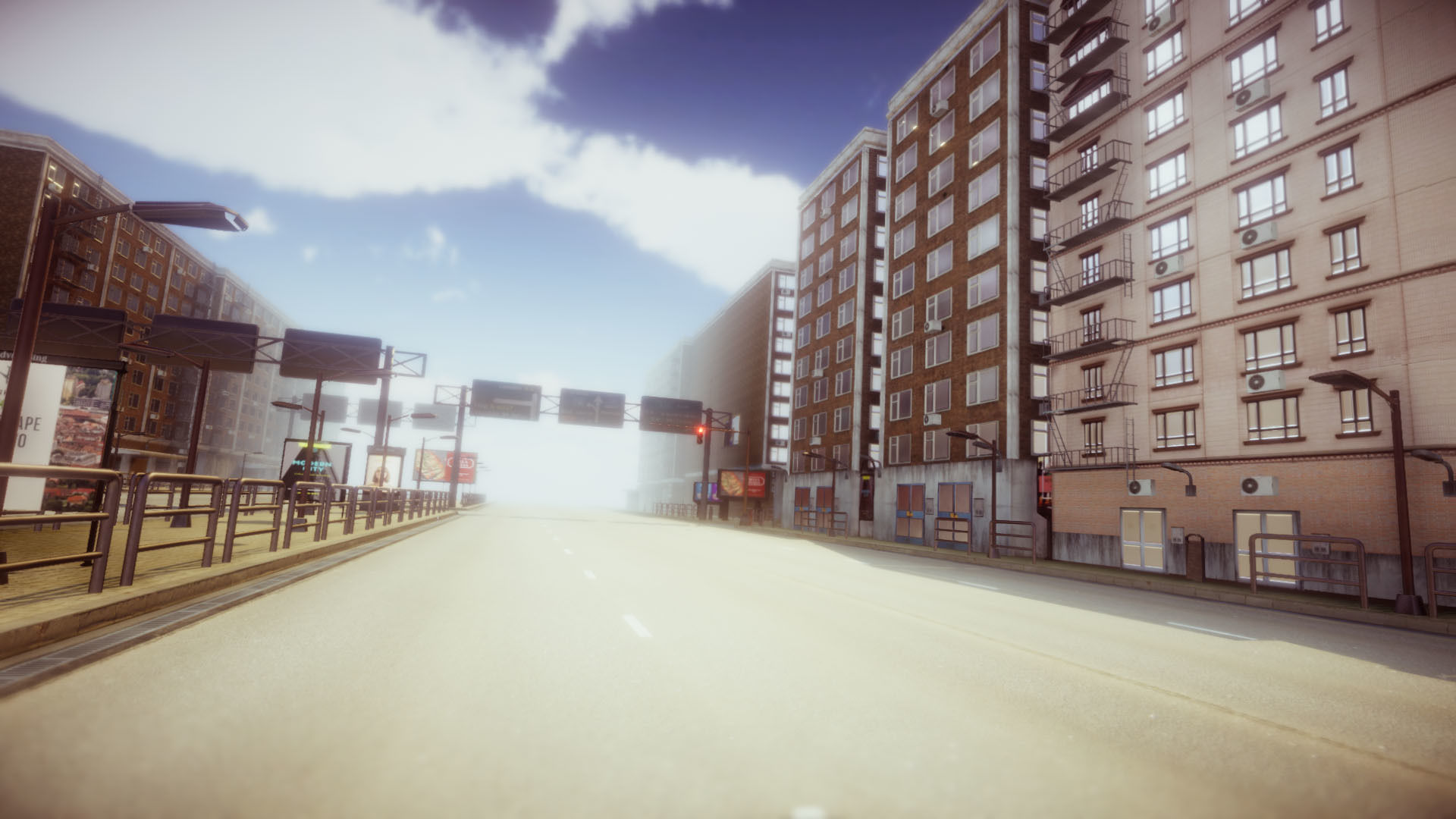 Modern City 3 UPDATE Low-poly 3D model_2