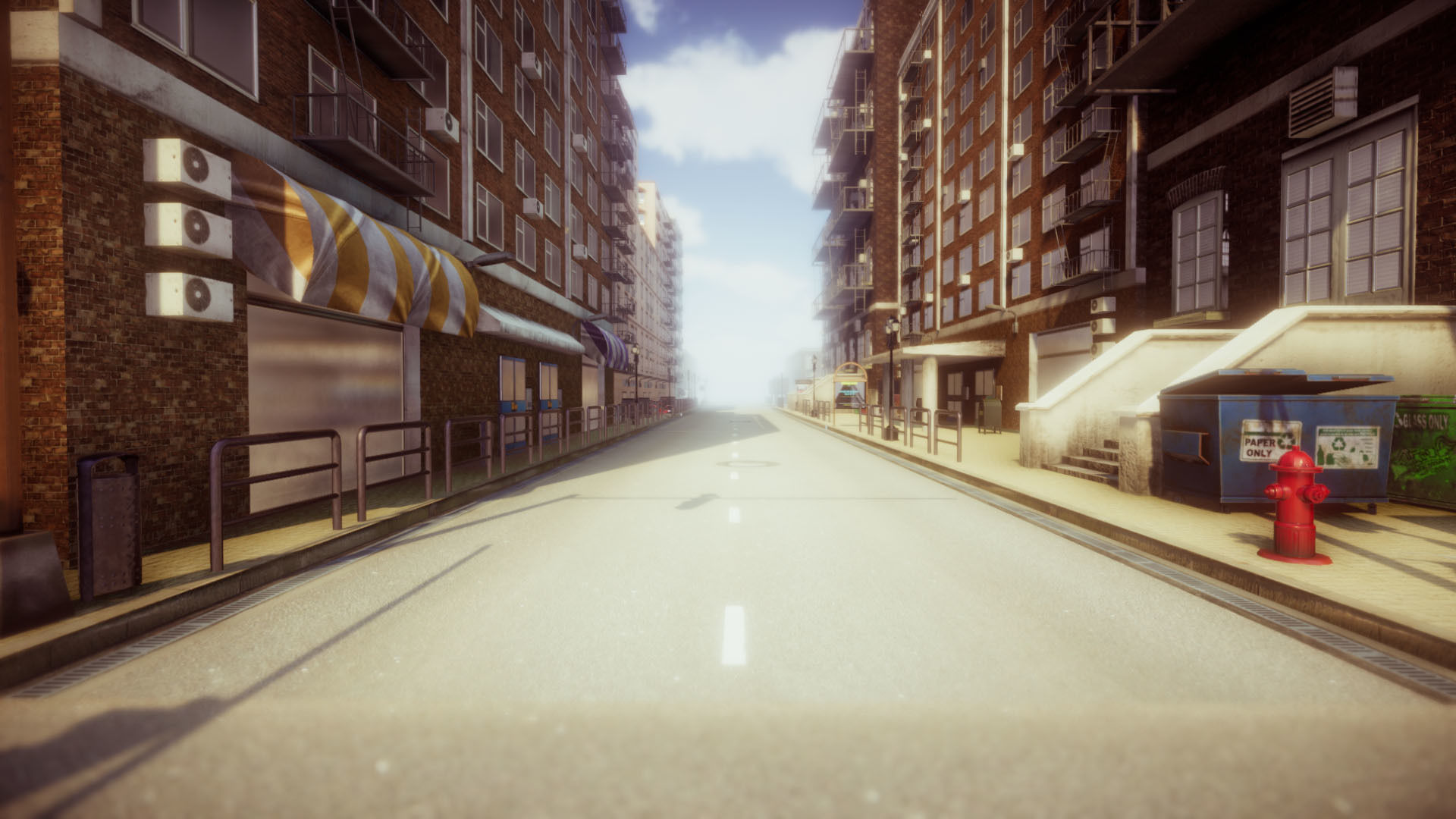 Modern City 3 UPDATE Low-poly 3D model_13