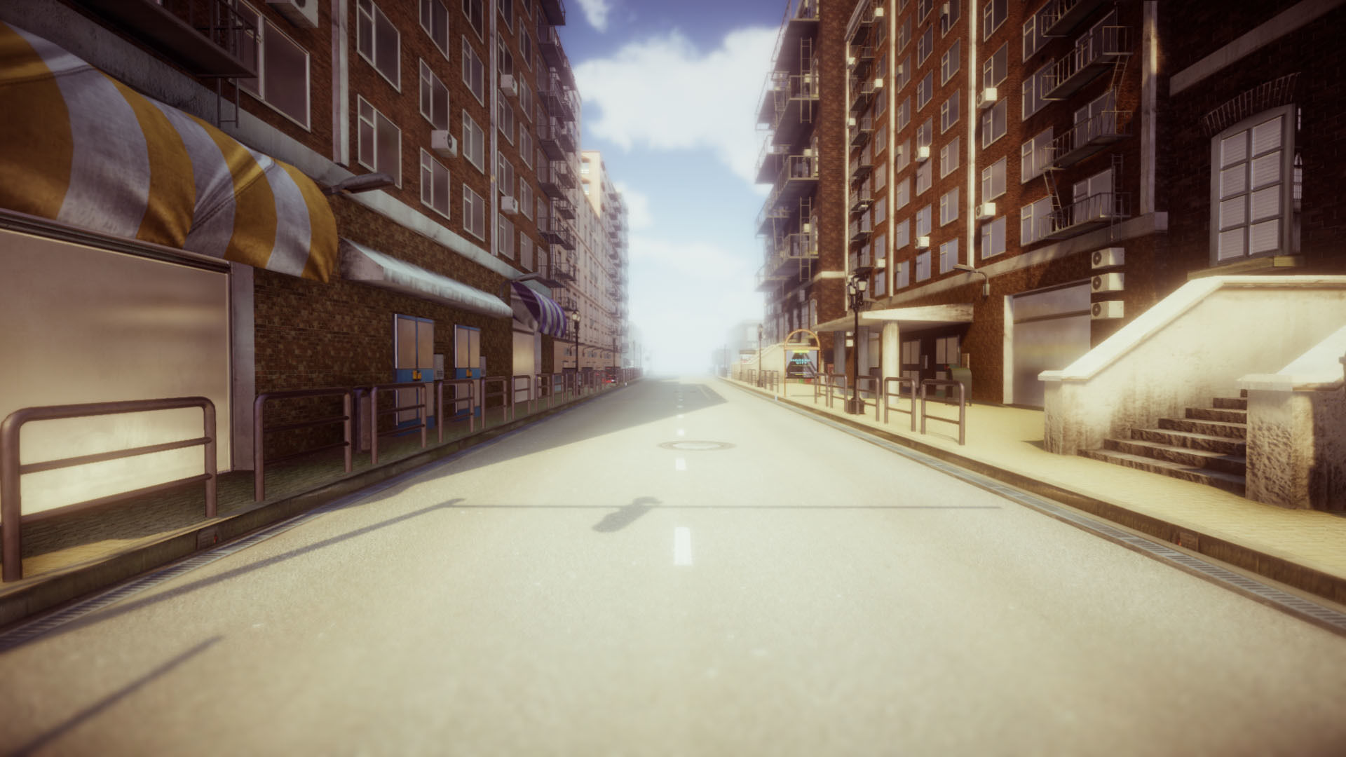 Modern City 3 UPDATE Low-poly 3D model_16