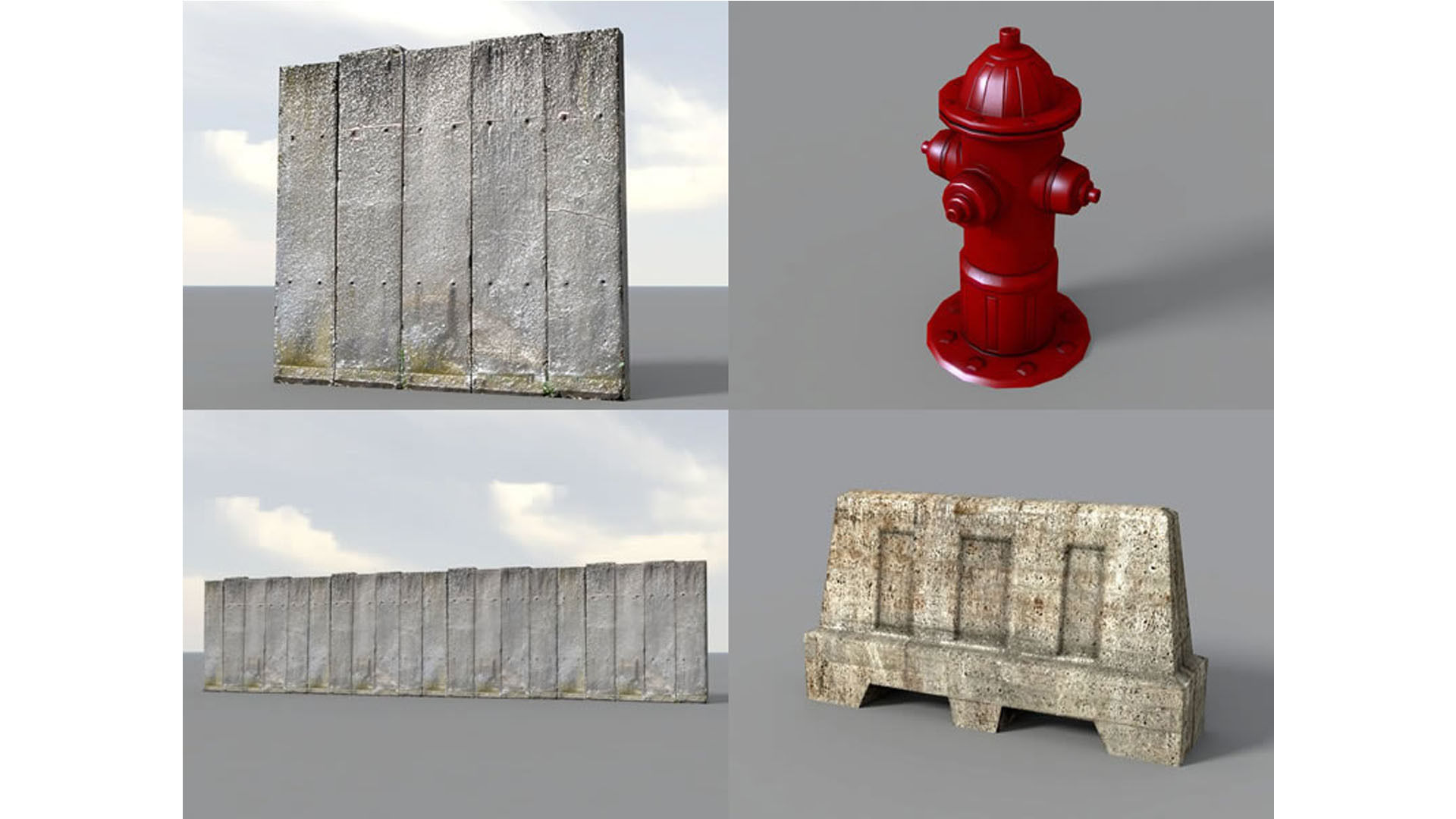 Modern City 3 UPDATE Low-poly 3D model_18