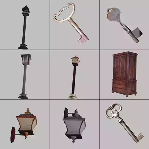 Misc Models Low-poly 3D model