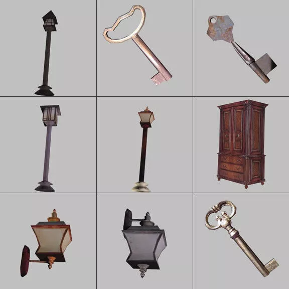 Misc Models Low-poly 3D model