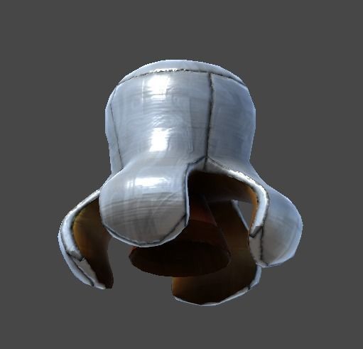 Satellite popcorn1 Low-poly 3D model_8