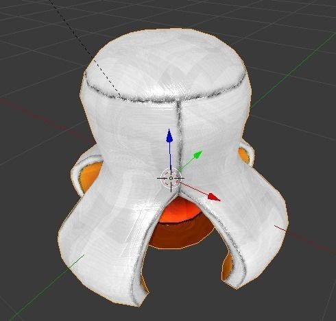 Satellite popcorn1 Low-poly 3D model_13