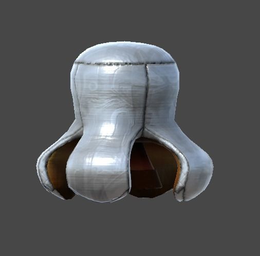 Satellite popcorn1 Low-poly 3D model_6