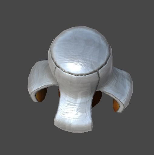 Satellite popcorn1 Low-poly 3D model_9